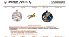 Desktop Screenshot of christinasworld.com